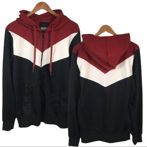 B5 Riflessi Collection Full Zip Stretch Hooded Jacket XL